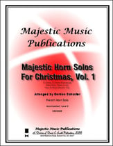 Majestic Horn Solos for Christmas, Vol. 1 cover